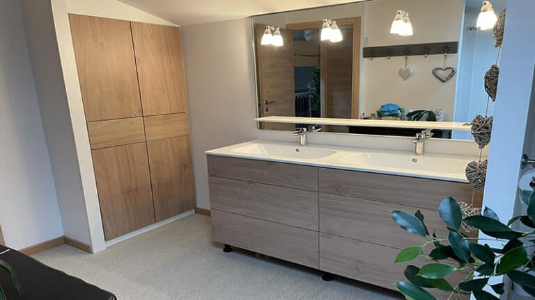 Salle de bain cosy Vérin